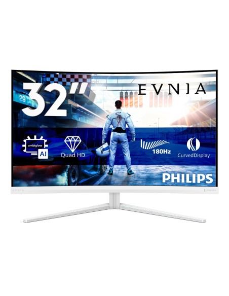 Philips Evnia 5000 32M2C5501 00 pantalla para PC 80 cm (31.5") 2560 x 1440 Pixeles Quad HD LCD Blanco