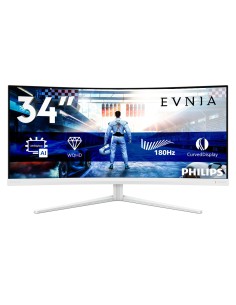 Philips Evnia 5000 34M2C5501A 00 pantalla para PC 86,4 cm (34") 3440 x 1440 Pixeles Wide Quad HD LCD Blanco 2