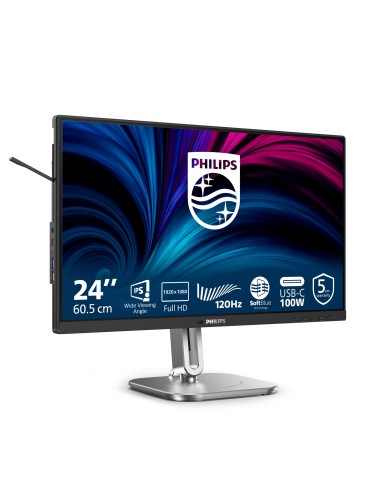 Philips 4000 series 24B2U4301 00 pantalla para PC 60,5 cm (23.8") 1920 x 1080 Pixeles Full HD LCD Gris