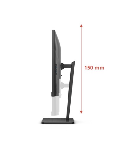AOC E3 U27E3UF pantalla para PC 68,6 cm (27") 3840 x 2160 Pixeles 4K Ultra HD LED Negro