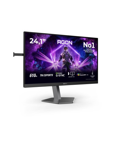AOC G2 AG246FK6 pantalla para PC 61,2 cm (24.1") 1920 x 1080 Pixeles Full HD LED Negro, Gris