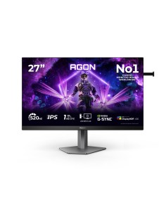 AOC G2 AG276FK pantalla para PC 68,6 cm (27") 1920 x 1080 Pixeles Full HD LED Negro, Gris