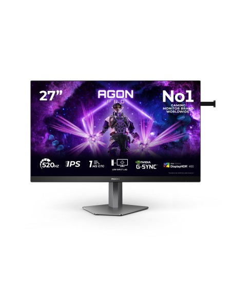 AOC G2 AG276FK pantalla para PC 68,6 cm (27") 1920 x 1080 Pixeles Full HD LED Negro, Gris