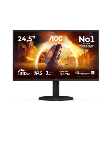 AOC G4 25G4SXU pantalla para PC 62,2 cm (24.5") 1920 x 1080 Pixeles Full HD LED Negro, Gris