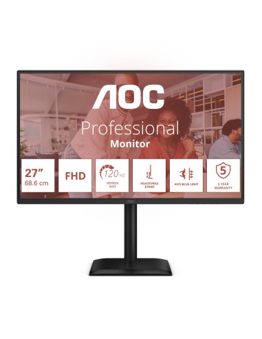 AOC 27E4U pantalla para PC 68,6 cm (27") 1920 x 1080 Pixeles Full HD LED Negro