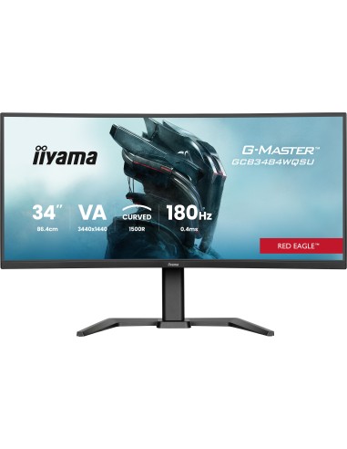 iiyama G-MASTER GCB3484WQSU-B1 pantalla para PC 86,4 cm (34") 3440 x 1440 Pixeles UltraWide Quad HD LED Negro