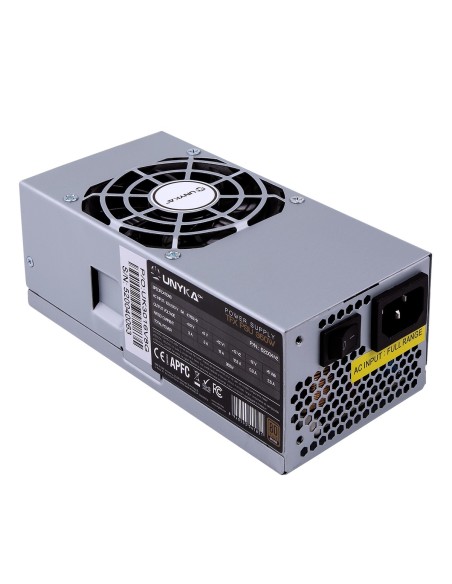 UNYKAch TFX 350W 80 Plus Bronze unidad de fuente de alimentación 20+4 pin ATX Plata
