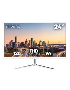 Nilox NXM24FHD1201W pantalla para PC 60,5 cm (23.8") 1920 x 1080 Pixeles Full HD LED Blanco