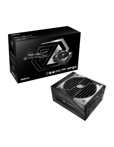 Asrock Taichi TC-1300T unidad de fuente de alimentación 1300 W 20+4 pin ATX ATX Negro