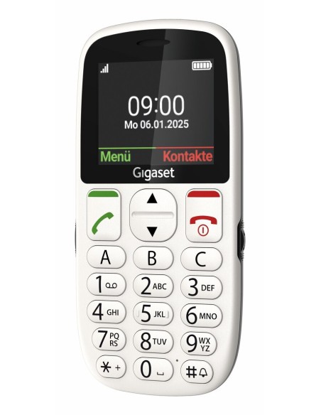 Gigaset GL395 5,59 cm (2.2") 90 g Blanco Teléfono para personas mayores