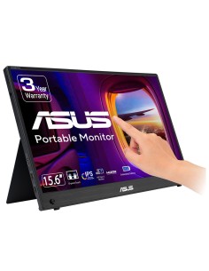 ASUS ZenScreen MB16AMTR pantalla para PC 39,6 cm (15.6") 1920 x 1080 Pixeles Full HD LCD Pantalla táctil Negro