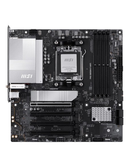 MSI PRO B850M-P WIFI placa base AMD B850 Zócalo AM5 micro ATX