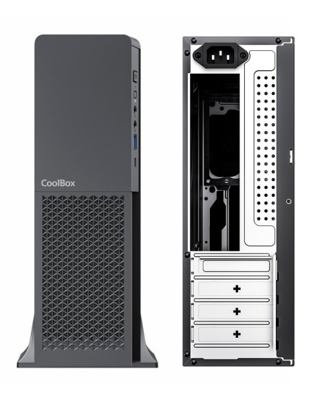 CoolBox CAJA MATX SLIM T313 USB-C 3.2 GEN1 FTE.300SBZ 300W 80+ BRONZE