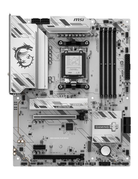 MSI B850 GAMING PLUS WIFI6E AMD B850 Zócalo AM5 ATX