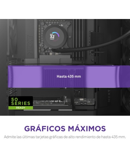 NZXT H9 Flow Midi Tower Negro