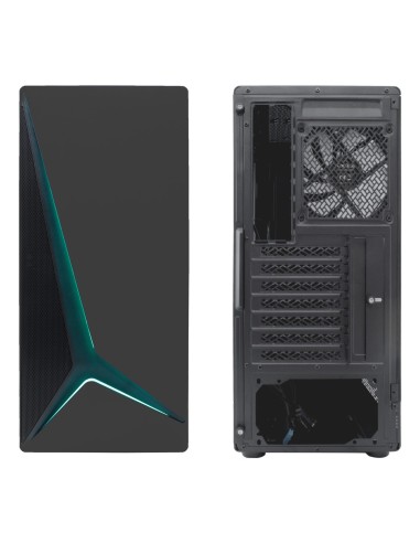 CoolBox GAMING CAJA ATX GA450 STARLIGHT BLACK ARGB USB-C 3.2 GEN1 SIN FTE + 1 VENTILADOR