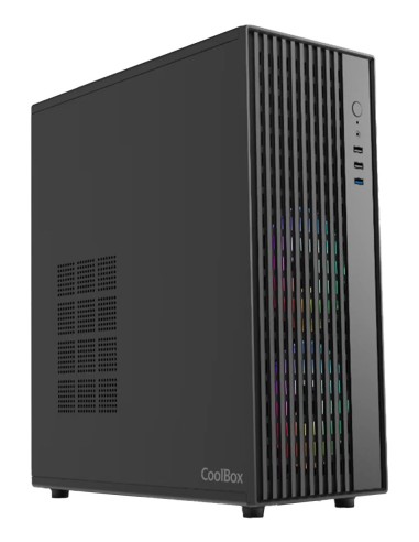 CoolBox CAJA ATX A850 USB-C 3.2 GEN1 SIN FTE + 1 VENTILADOR 120MM