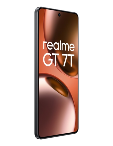 realme GT 7T 17,3 cm (6.8") SIM doble Android 15 5G USB Tipo C 12 GB 256 GB 7000 mAh Negro
