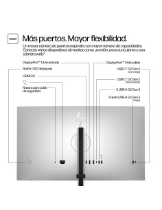 HP Series 7 Pro Monitor QHD Pro de la serie 7 de 27 pulgadas  727pq sin PVC 2