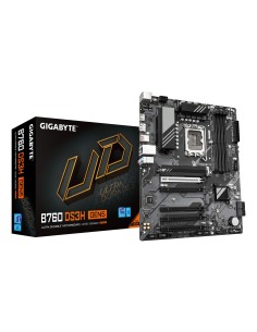 GIGABYTE B760 DS3H GEN5 Placa Base – Compatible con procesadores Intel Core 14ª generación, VRM digital de 8+2+1 fases, hasta