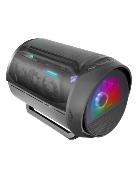 Mars Gaming MC-CYLON Mini Tower Negro