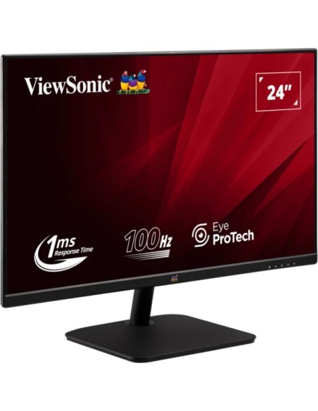 Viewsonic Value Series VA2432-MHD-3 pantalla para PC 61 cm (24") 1920 x 1080 Pixeles Full HD LED Negro