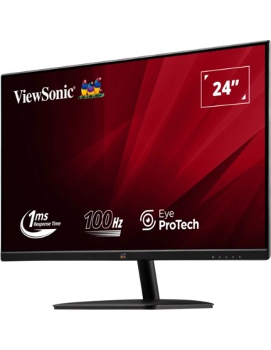 Viewsonic Value Series VA2432-MHD-3 pantalla para PC 61 cm (24") 1920 x 1080 Pixeles Full HD LED Negro
