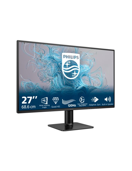 Philips 2000 series 27E2N2500 00 pantalla para PC 68,6 cm (27") 2560 x 1440 Pixeles Quad HD LCD Negro