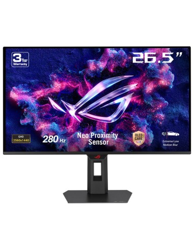 ASUS ROG Strix OLED XG27ACDMS pantalla para PC 67,3 cm (26.5") 2560 x 1440 Pixeles Quad HD QD-OLED Negro