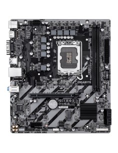 GIGABYTE H810M H Placa base - Procesadores Intel Core Ultra (Serie 2), VRM de 4+1+2 fases, hasta 6400 MHz DDR5, 1xPCIe 4.0 M.2, 2