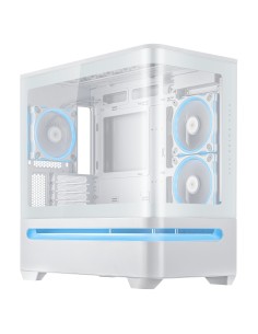 ASUS PRIME AP202 ARGB Mini Tower Blanco 2