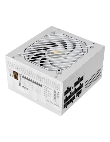Mars Gaming MPB650SIMW unidad de fuente de alimentación 650 W 24-pin ATX ATX Blanco