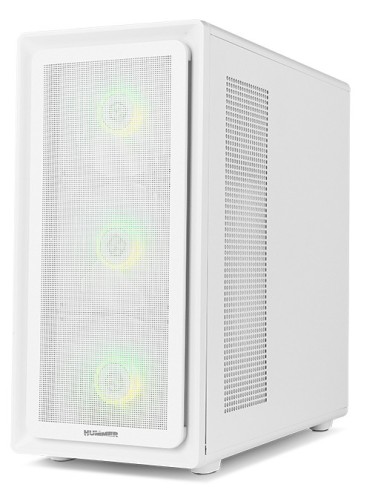 NOX Hummer NXHUMMERAEROWH carcasa de ordenador Midi Tower Blanco
