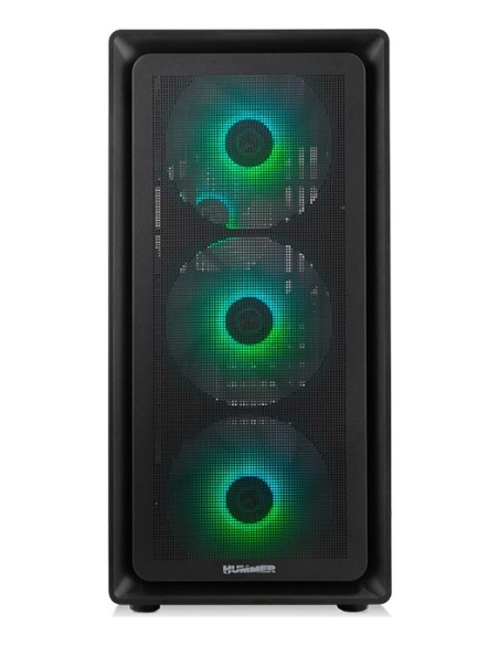 NOX Hummer Aero Midi Tower Negro