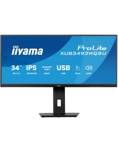 iiyama ProLite XUB3493WQSU-B6 pantalla para PC 86,4 cm (34") 3440 x 1440 Pixeles UltraWide Quad HD LED Negro 2