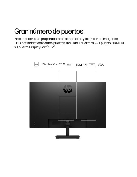 HP Series 3 Pro Monitor FHD de la serie 3 Pro de 23,8 pulgadas  324ph