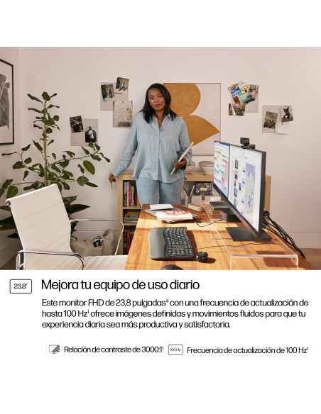 HP Series 3 Pro Monitor FHD de 23,8 pulgadas - 324pv