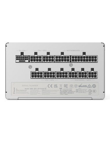 Fractal Design Ion 3 Gold 1000W unidad de fuente de alimentación 24-pin ATX ATX Blanco