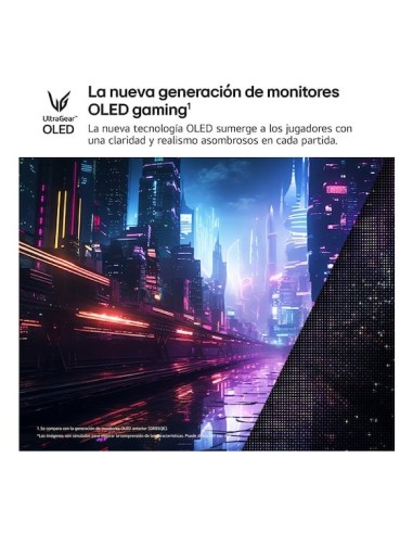 LG 27GX704A-B pantalla para PC 68,6 cm (27") 2560 x 1440 Pixeles Quad HD OLED Negro