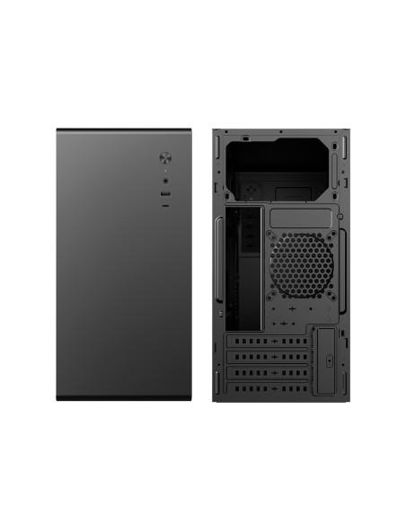 CoolBox CAJA MATX M640C USB-C 3.2 GEN1 FULLMETAL SIN FTE + 1 VENT. 90MM