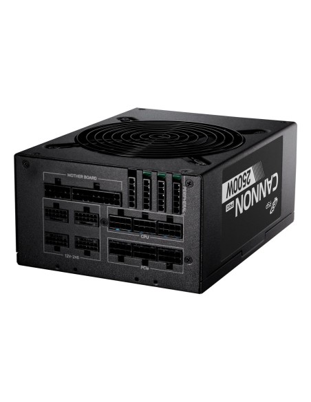 FSP CANNON PRO 2500W Unidad de fuente de alimentación ATX ATX3.1 Negro