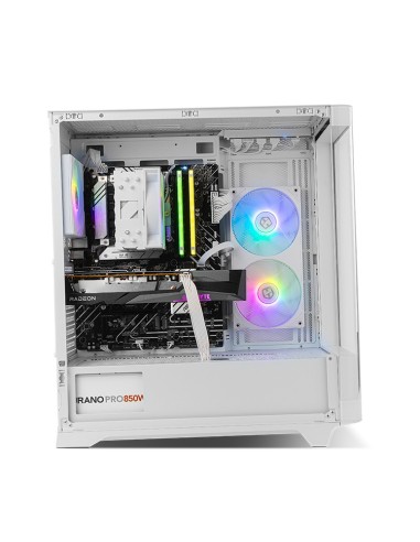 NOX Hummer ETHER Midi Tower Blanco
