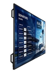 Philips 6000 series 65BDL6017P 00 pantalla de señalización Panel plano interactivo 163,8 cm (64.5") 800 cd   m² Negro 24 7 2