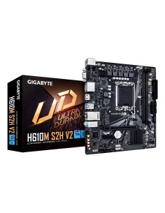 GIGABYTE H610M S2H V2 Placa base - Soporta CPUs Intel Core de 14ª generación, 4+1+1 Fases Híbridas VRM Digital, hasta 5600MHz