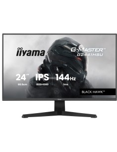 iiyama G2441HSU-B1 pantalla para PC 60,5 cm (23.8") 1920 x 1080 Pixeles Full HD LED Negro