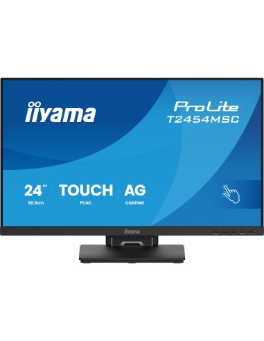 iiyama ProLite T2454MSC-B3AG pantalla para PC 60,5 cm (23.8") 1920 x 1080 Pixeles Full HD LED Pantalla táctil Multi-usuario
