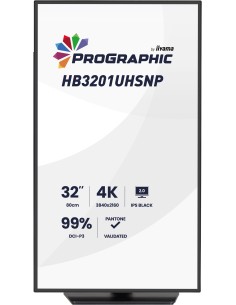 iiyama ProGraphic HB3201UHSNP-B1 pantalla para PC 80 cm (31.5") 3840 x 2160 Pixeles 4K Ultra HD Negro 2