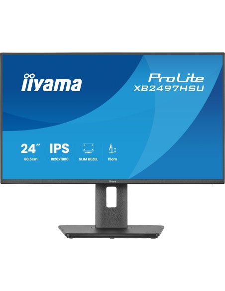 iiyama ProLite XB2497HSU-B1 pantalla para PC 60,5 cm (23.8") 1920 x 1080 Pixeles Full HD LED Negro