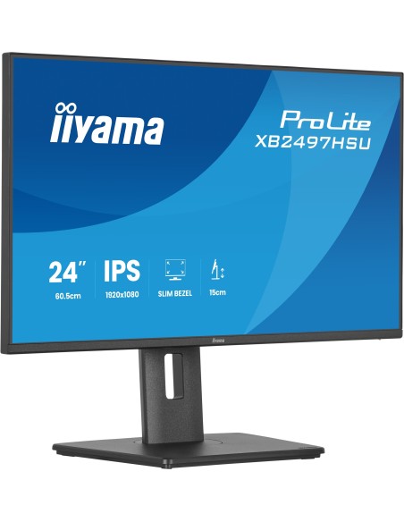 iiyama ProLite XB2497HSU-B1 pantalla para PC 60,5 cm (23.8") 1920 x 1080 Pixeles Full HD LED Negro