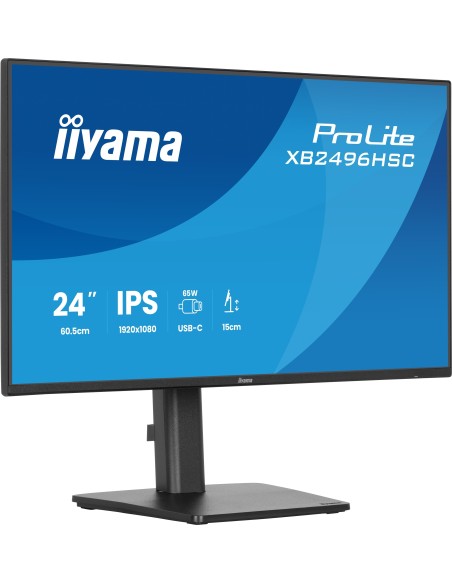 iiyama ProLite XB2496HSC-B1 pantalla para PC 60,5 cm (23.8") 1920 x 1080 Pixeles Full HD LED Negro